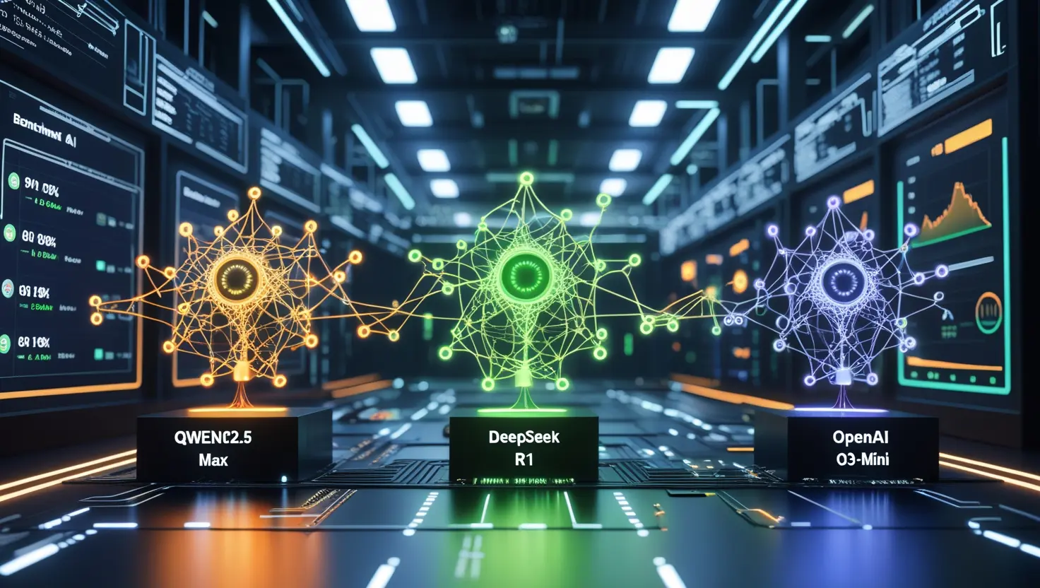 AI Model Showdown: Qwen2.5 Max vs. DeepSeek R1 vs. OpenAI o3-mini – A Technical Comparison