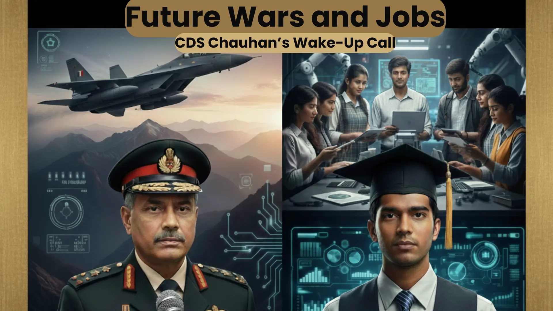 IITs Are Key to India's Future Wars and Jobs – CDS Chauhan's Wake-Up Call
