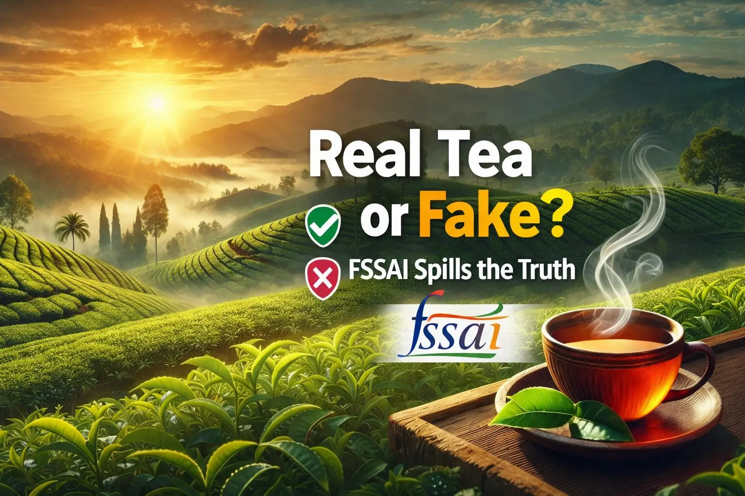 Real Tea or Fake? FSSAI Spills the Truth