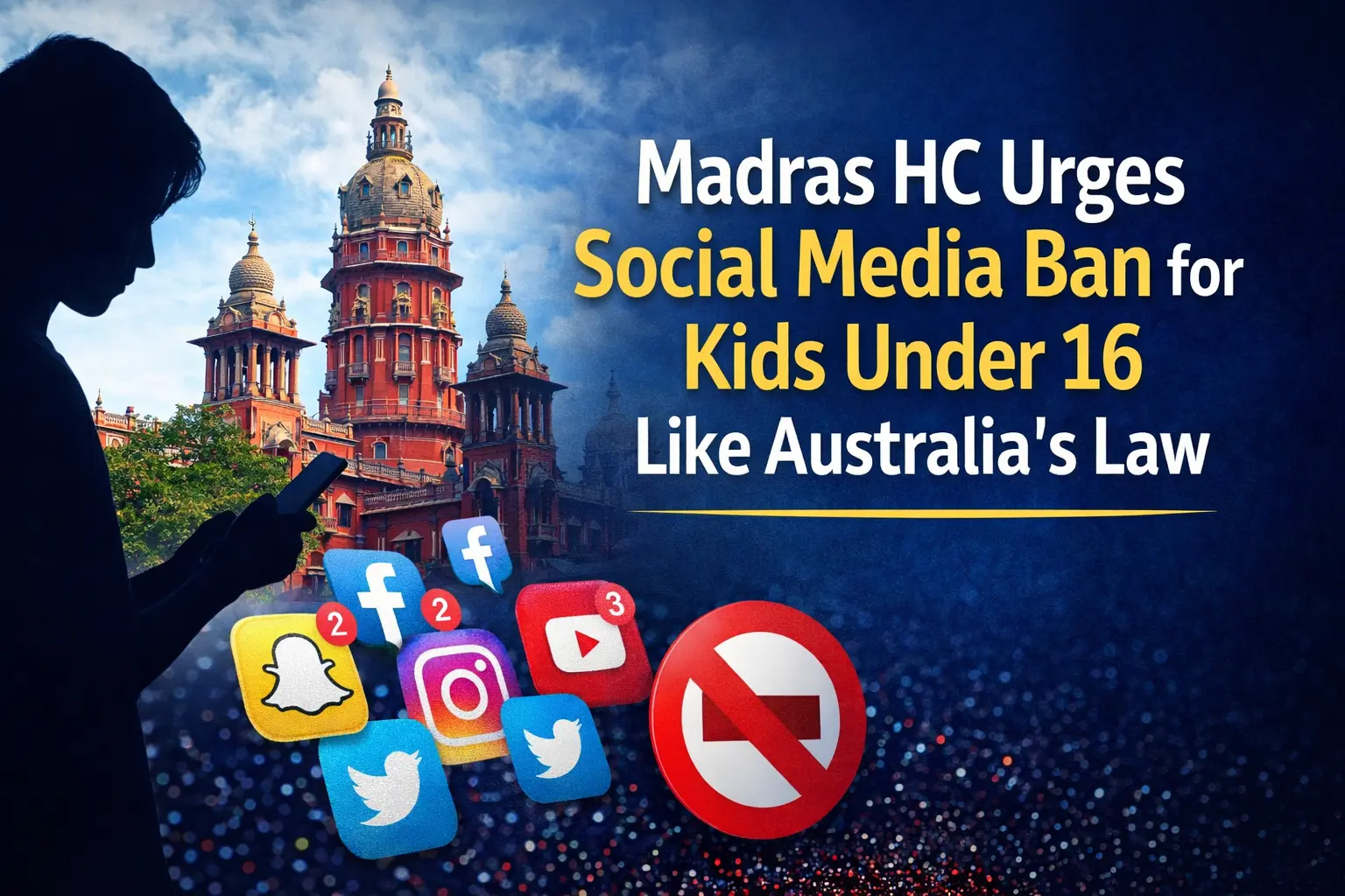 Kids' Social Media Ban: Madras HC's Bold Push Like Australia