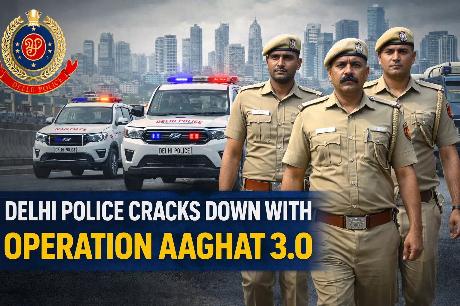Delhi Police's Aaghat 3.0: 660 Arrests in 24 Hours for Safer New Year