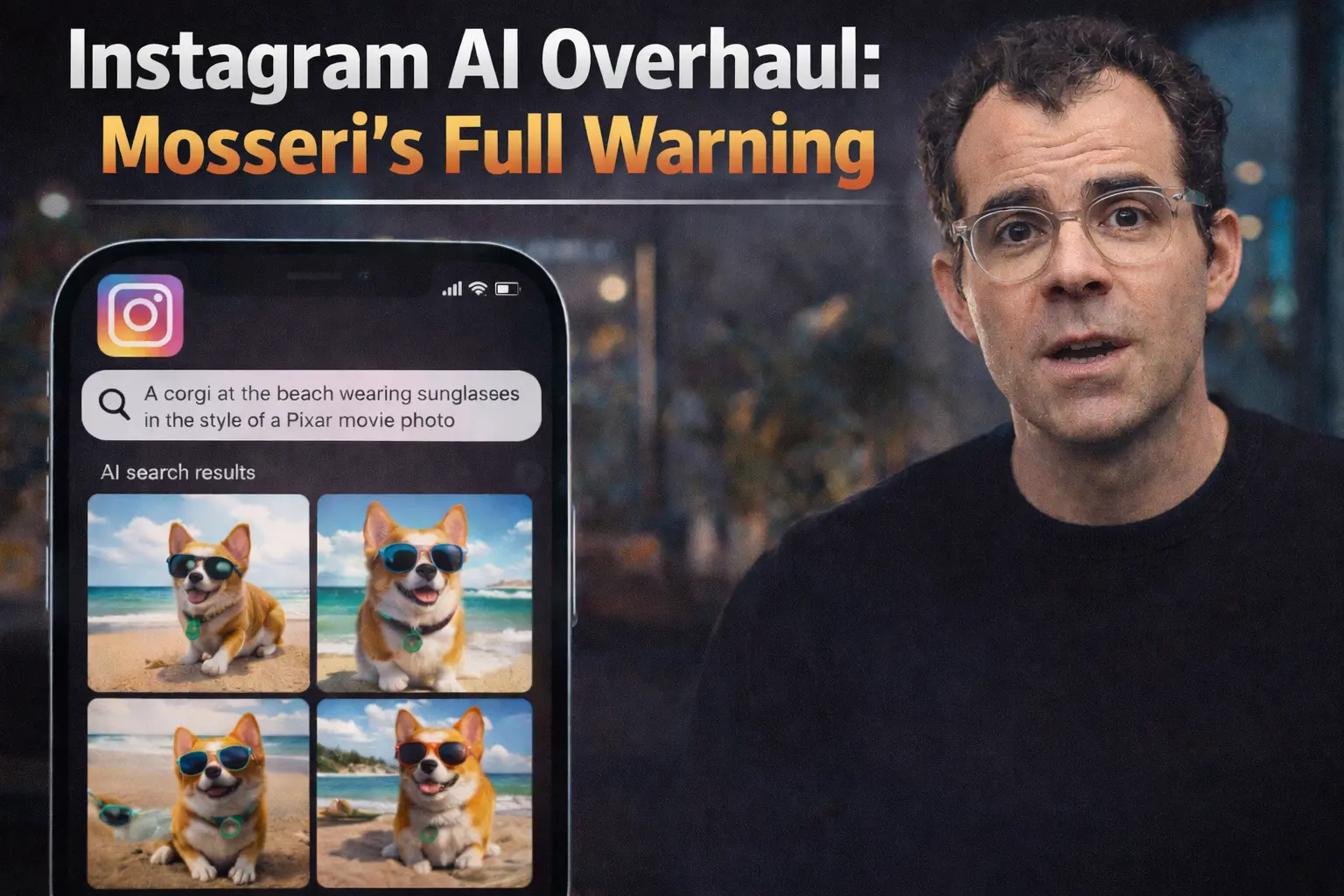 Instagram AI Overhaul: Mosseri's Full Warning