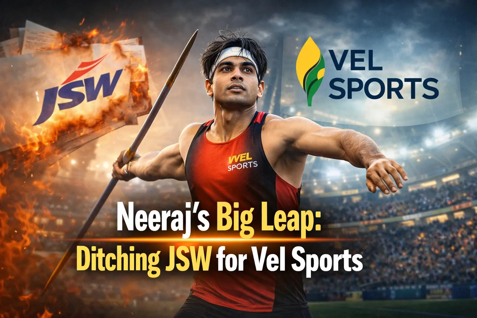Neeraj's Big Leap: Ditching JSW for Vel Sports