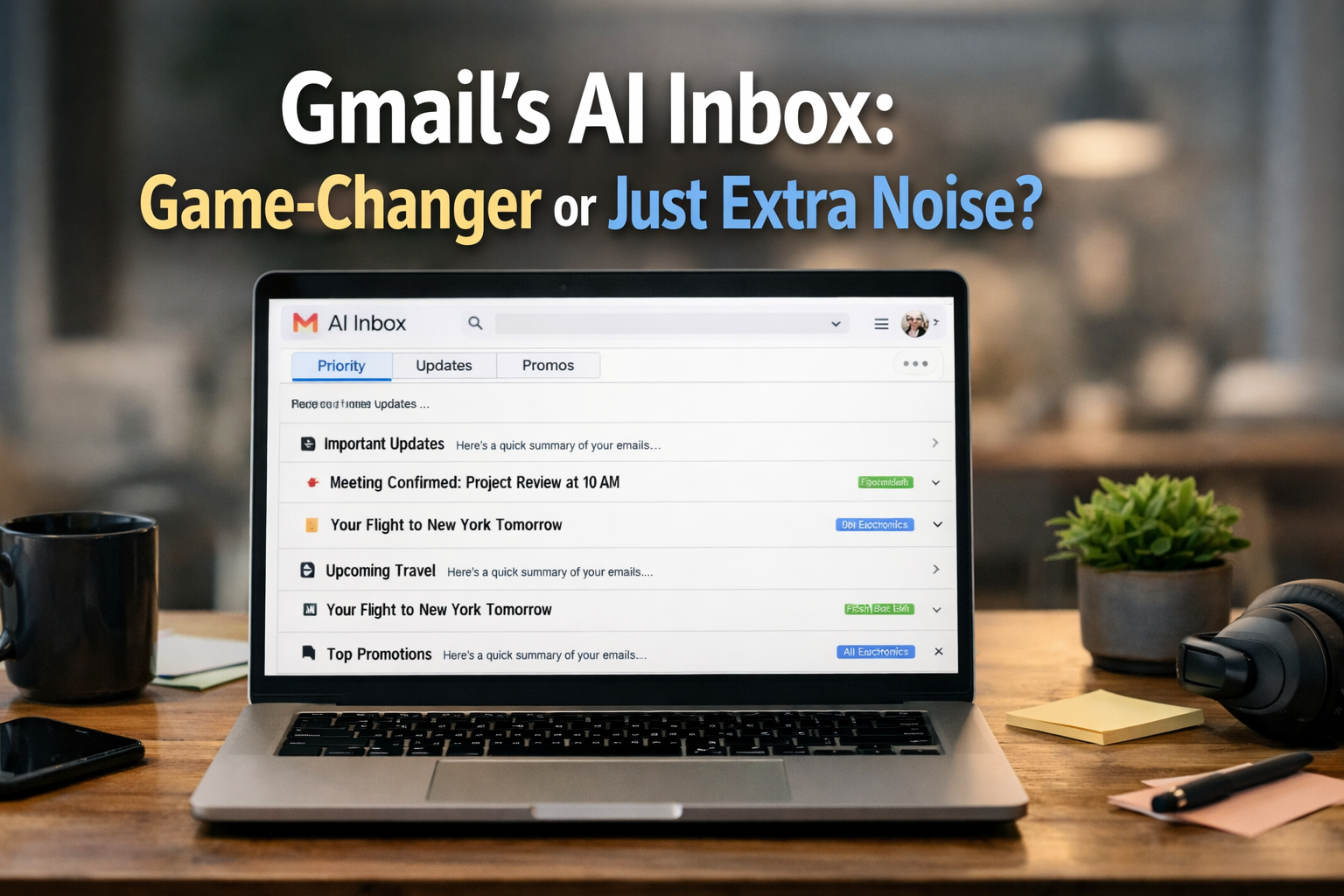 Gmail's AI Inbox: Game-Changer or Just Extra Noise?