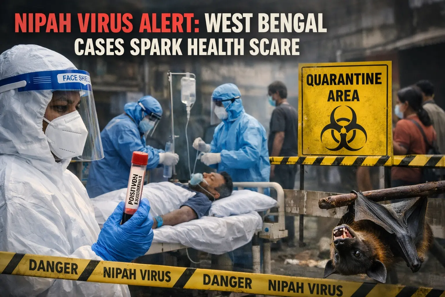 Nipah Virus Alert: West Bengal Cases Spark Health Scare