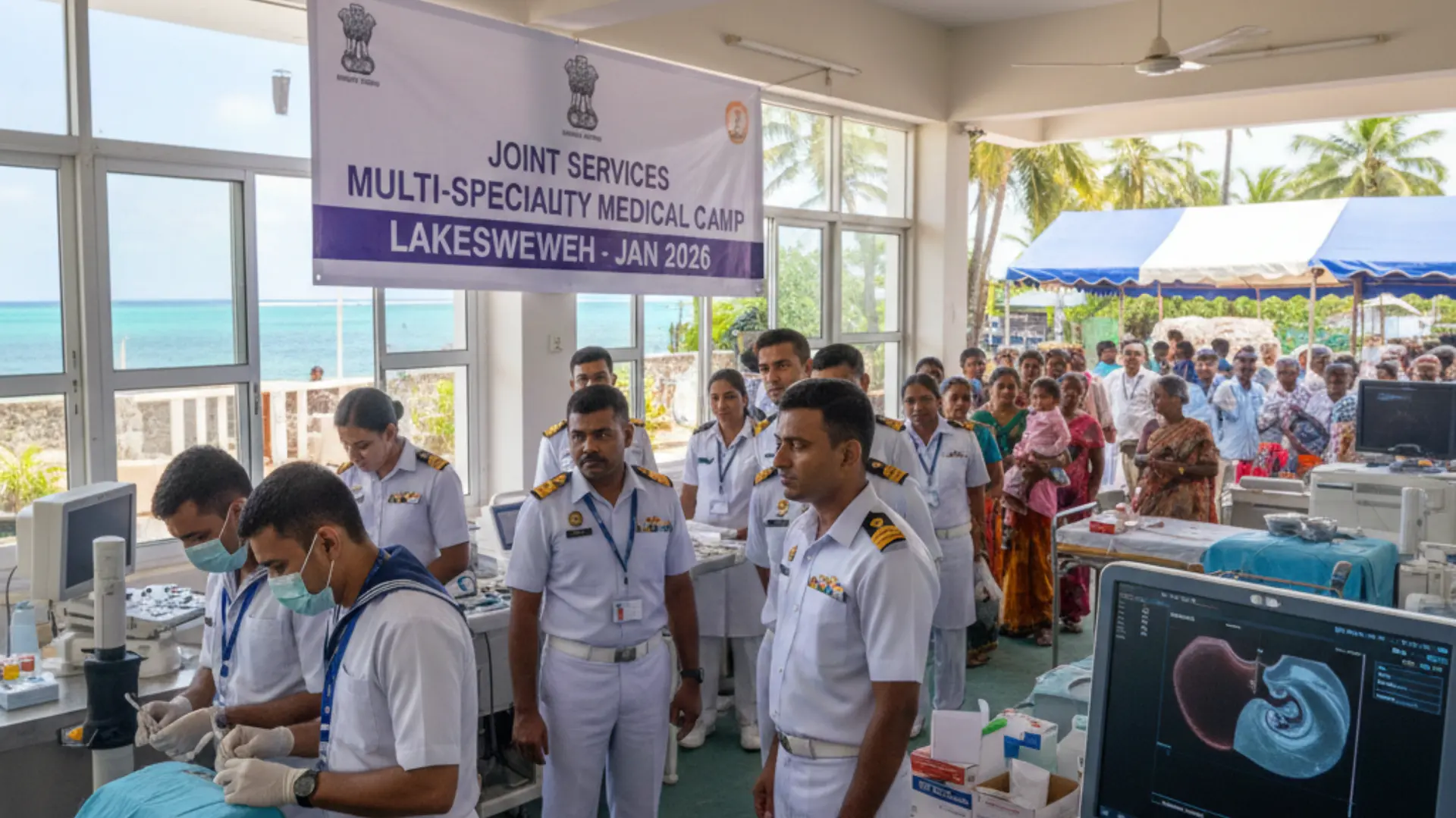 Navy's Lifesaving Medical Camp in Lakshadweep