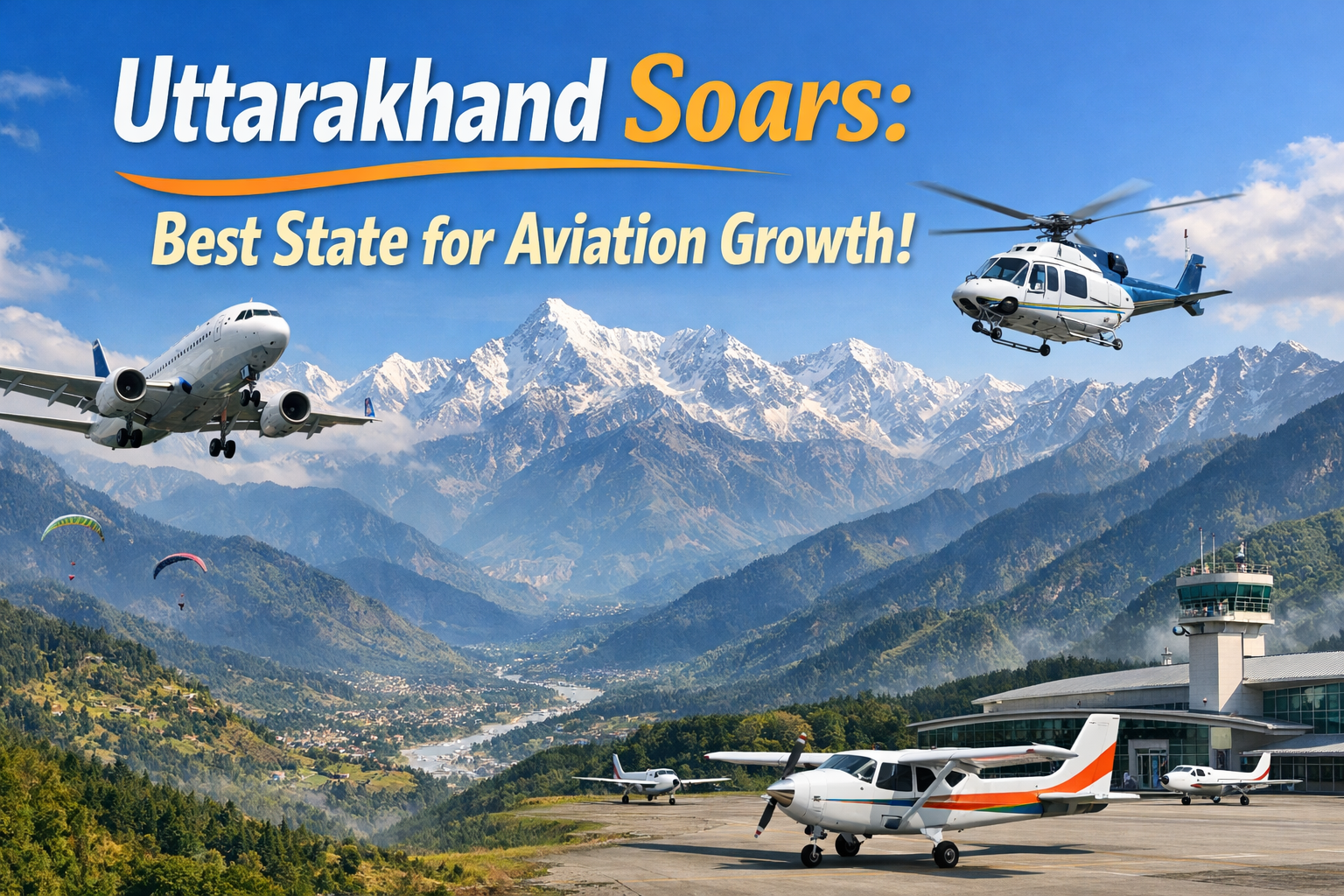 Uttarakhand Soars: Best State for Aviation Growth!