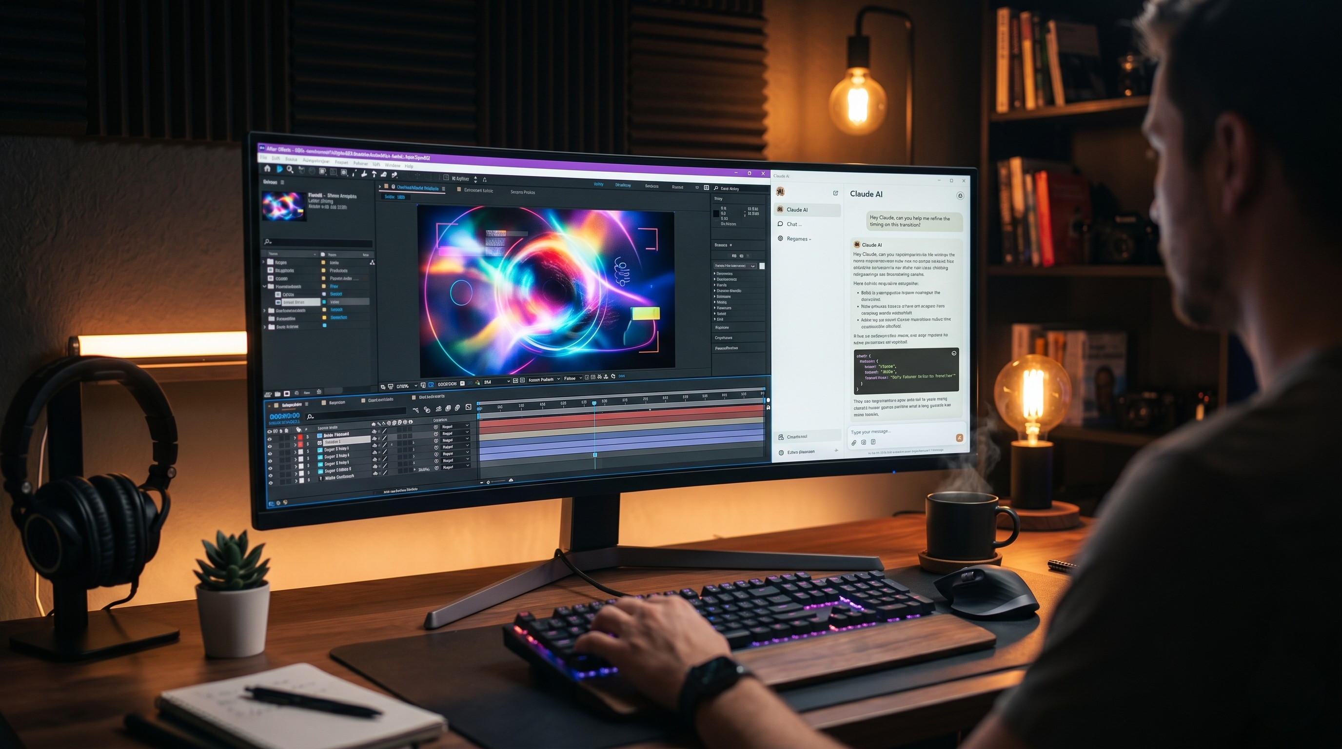 Claude's Custom Motion Graphics