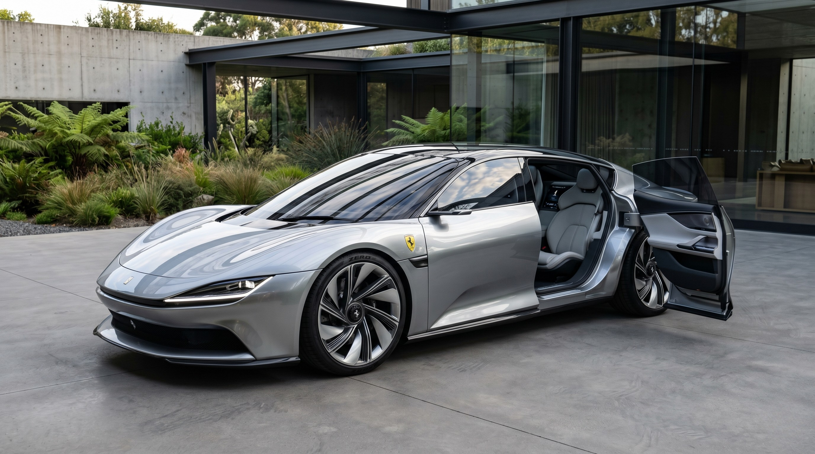 The Ferrari with an Apple Shine: Why the Prancing Horse's First All-Electric Horse is Shaped Like a Glass Cube