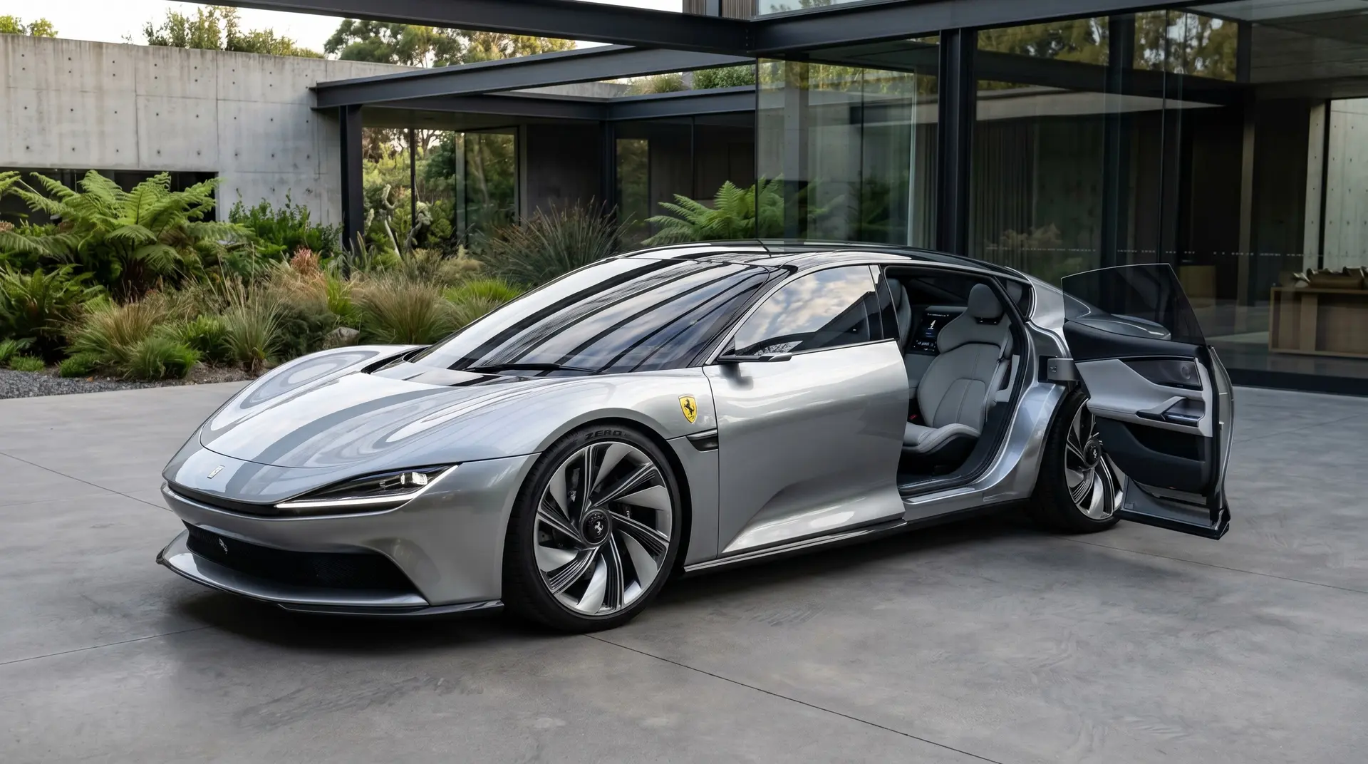 The Ferrari with an Apple Shine: Why the Prancing Horse's First All-Electric Horse is Shaped Like a Glass Cube