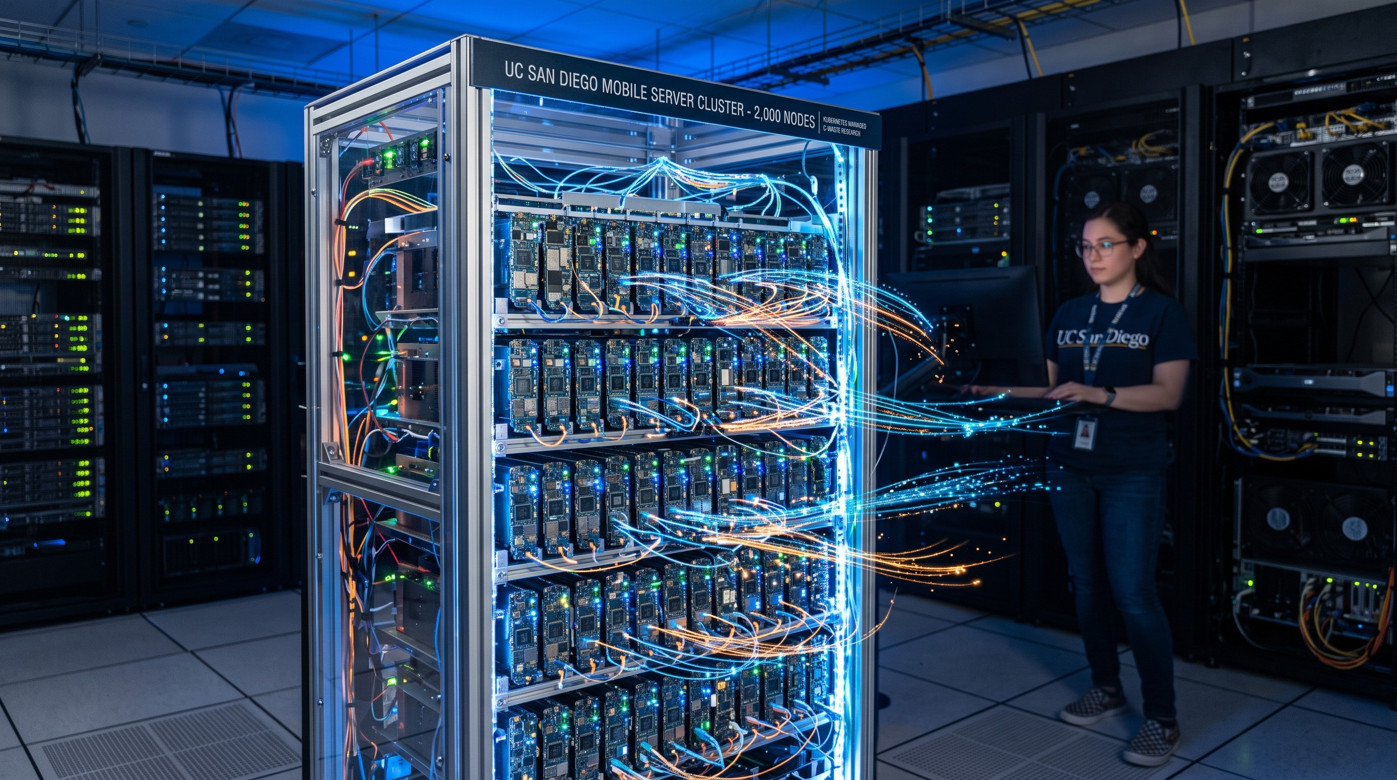 How UC San Diego Turned 2,000 Old Smartphones into a Data Center
