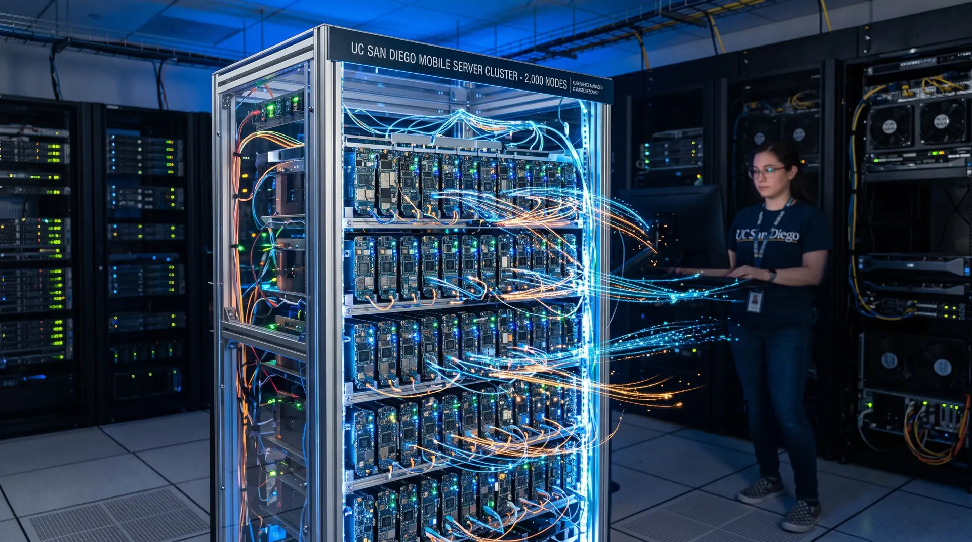 How UC San Diego Turned 2,000 Old Smartphones into a Data Center