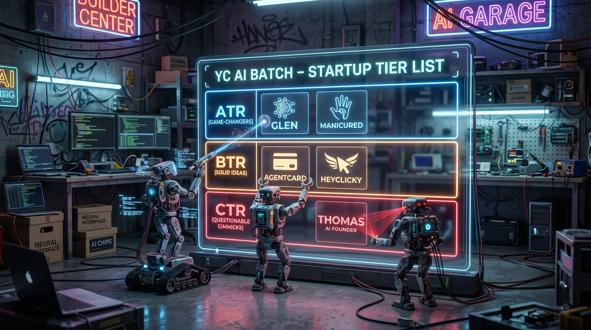 Why the "AI Founder" is a C-Tier Gimmick (And Other YC AI Rankings)