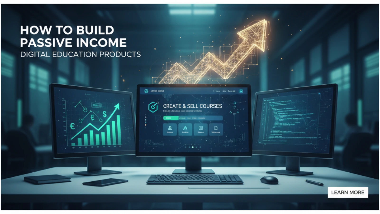 How to Build Passive Income Using Digital Education Products