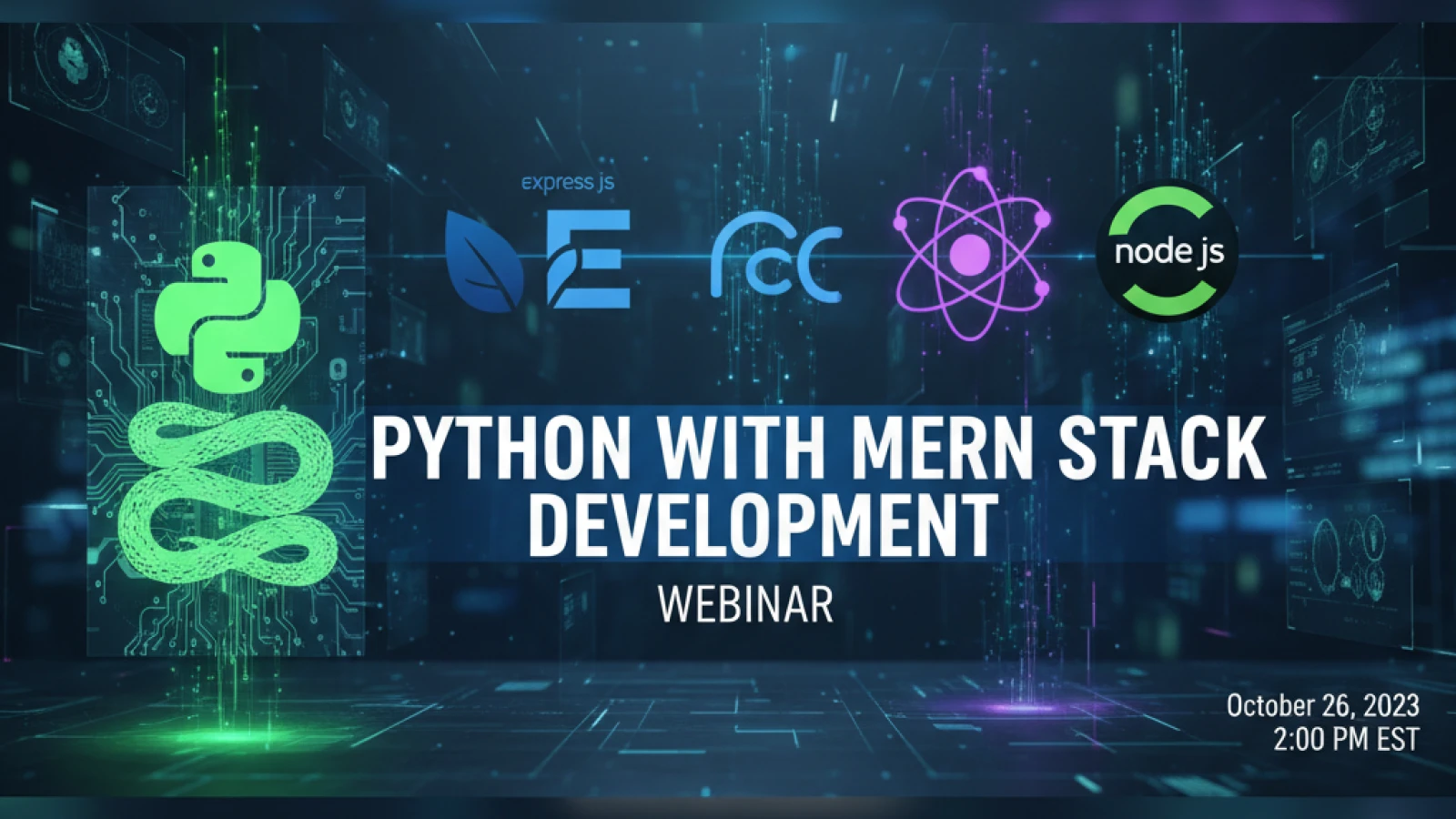 python programming with MERN stack