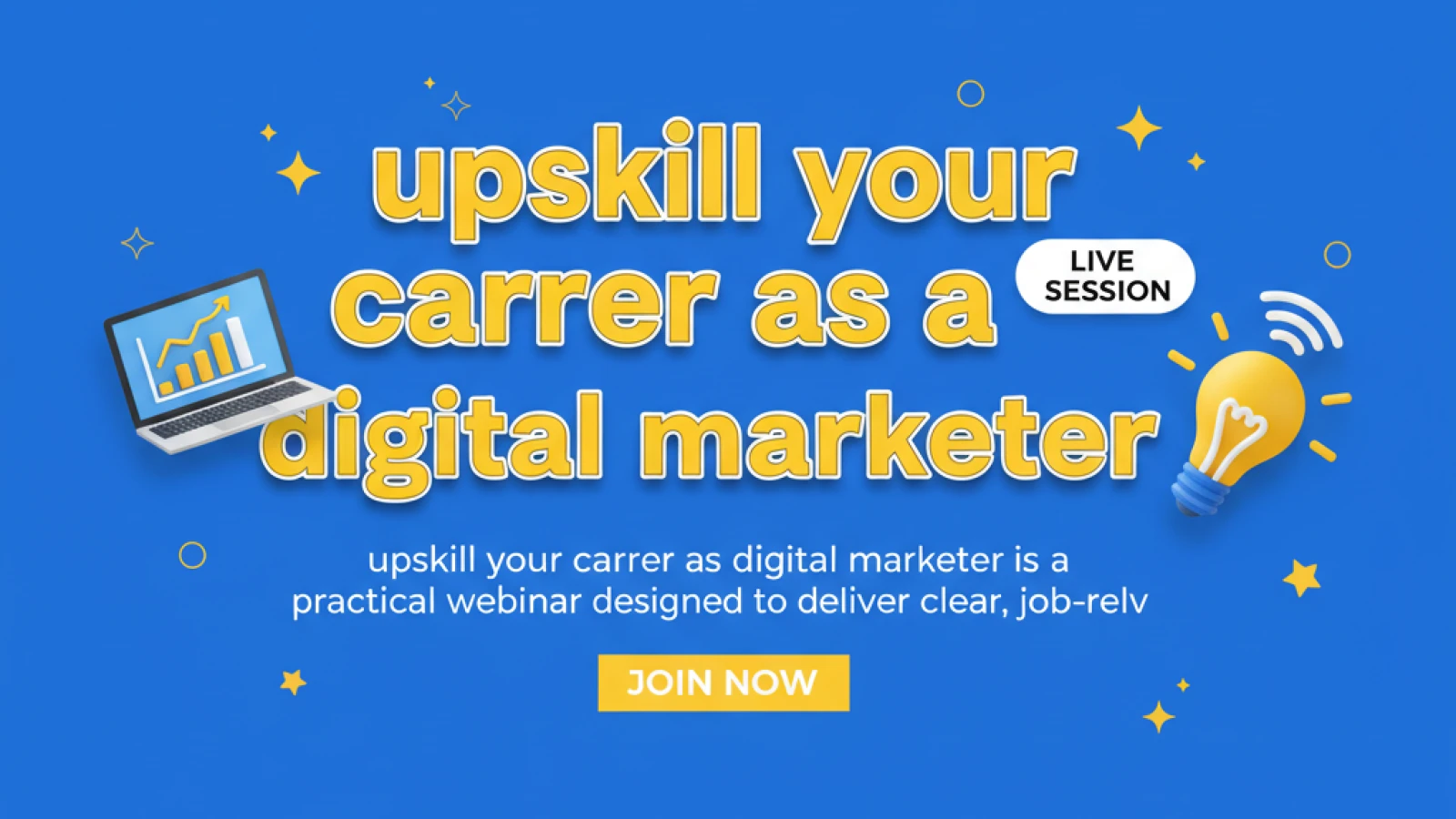 upskill your carrer as adigital marketer