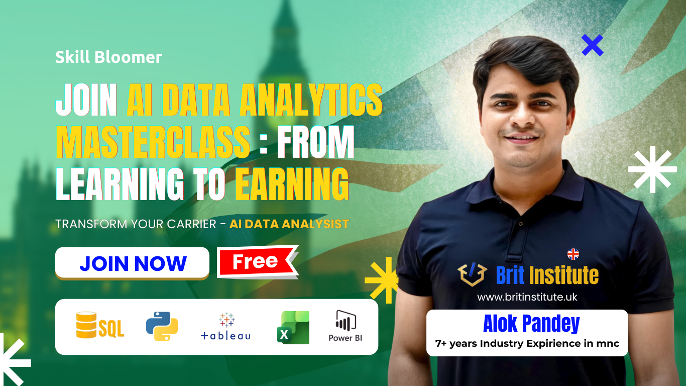 Join AI Data Analyst Masterclass: From Learning to Earning in United kingdom